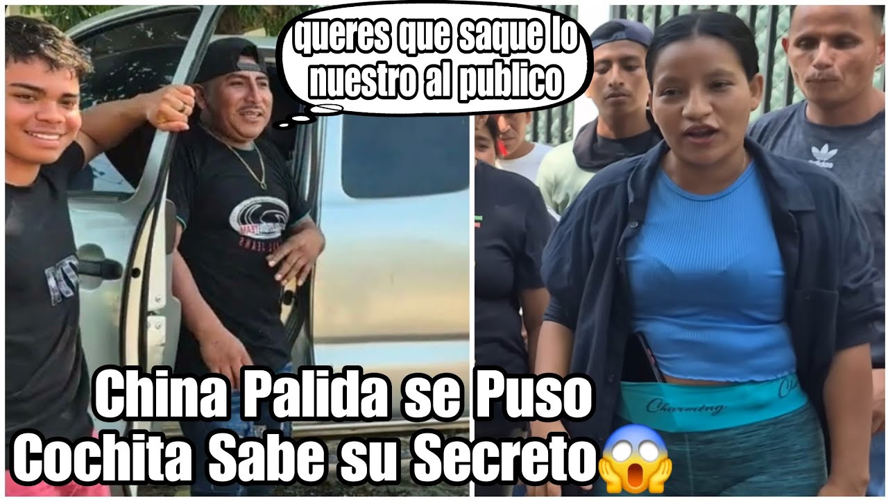 Queres que diga en publico lo nuestro le dijo Cochita en la Cara a China en Pleno Video😨