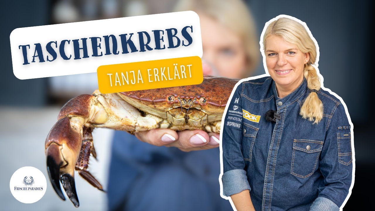 Erstklassiger Genuss: Tanja enthüllt die Kunst des Taschenkrebs! CookUp Krustentiere