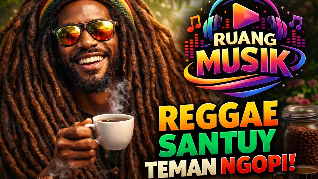 Reggae Santuy Teman Ngopi ☕ Irama Damai Buat Kerja & Santai | Lagu Reggae Santai Terbaru
