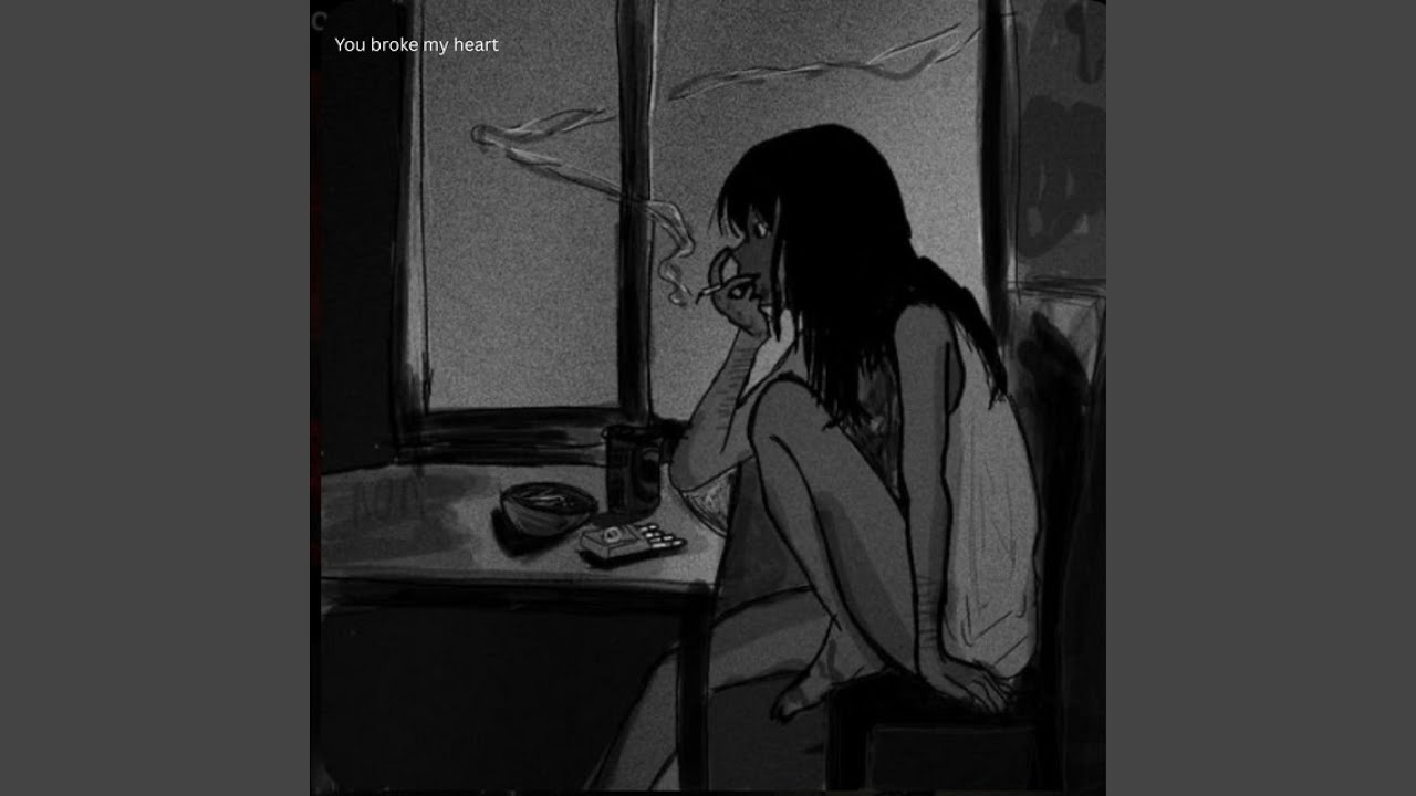 You broke my heart (hoodtrap/mylancore)