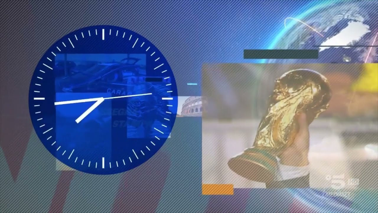 Ora esatta TG5 (dal 2018) - 8 marzo 2023 ore 7:45