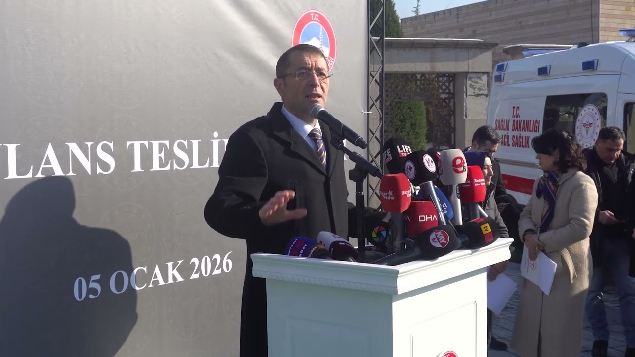 Kayseri’nin Acil Gücü Büyüyor: 12 Yeni Ambulans Göreve Başladı