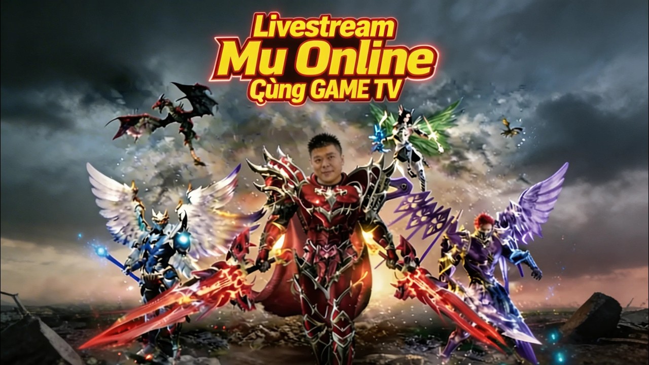 🔴Mu Online Mới Nhất 2026 | M4VN.COM L&ecirc;n Lại S&eacute;t Đồ ELF  +13 Cộng Hưởng 3 Op Lấy Số  | GAME TV