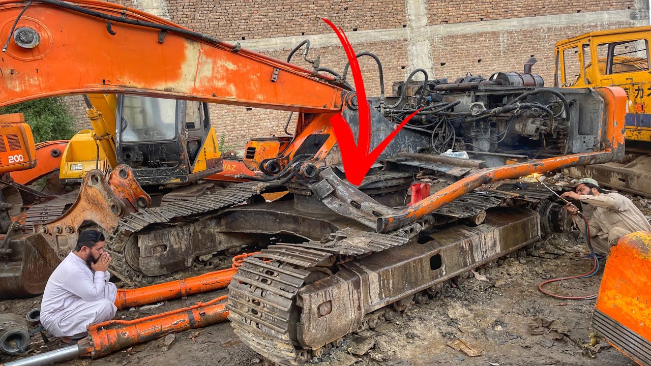 From Old To Gold | 30 years Old Hitachi Excavator Full Restoration