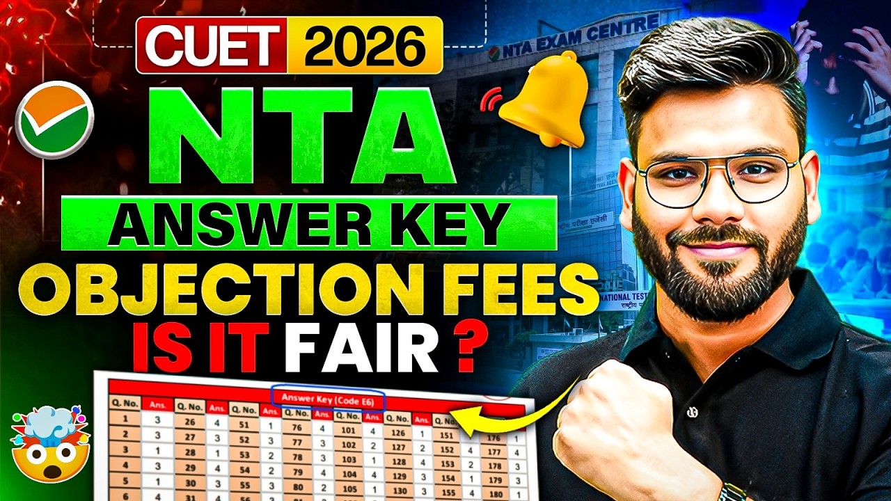 NTA Answer Key Challenge Fee | Fair Process or Student Burden? | By Varun Sir