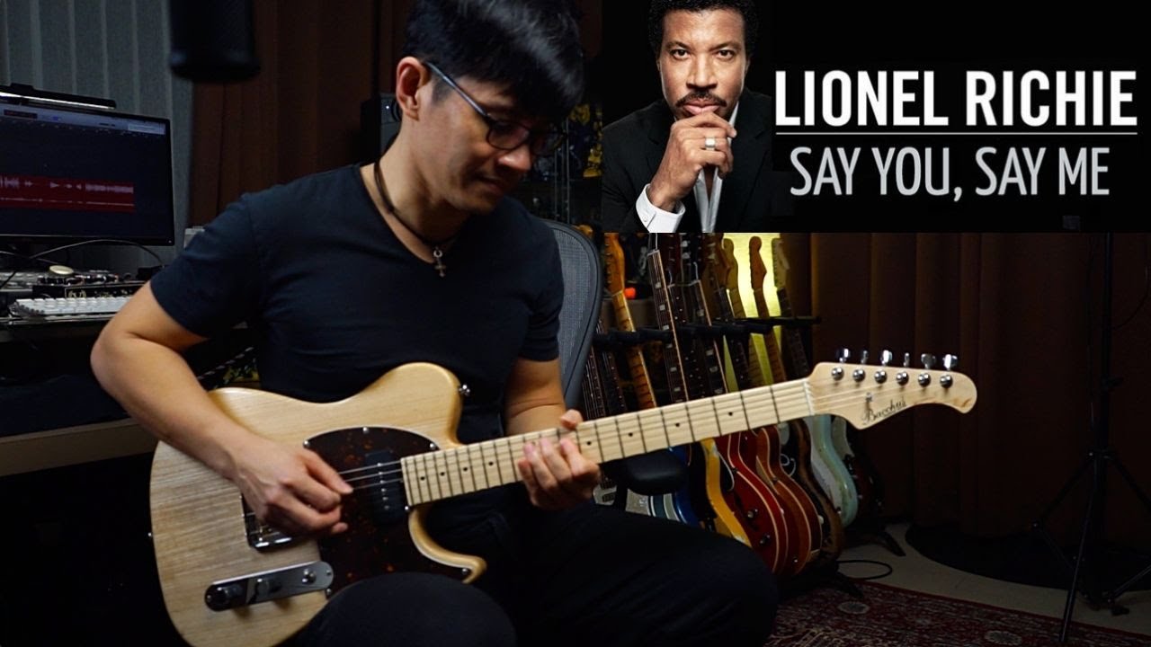 [LIONEL RICHIE] SAY YOU SAY ME guitar cover by Vinai T