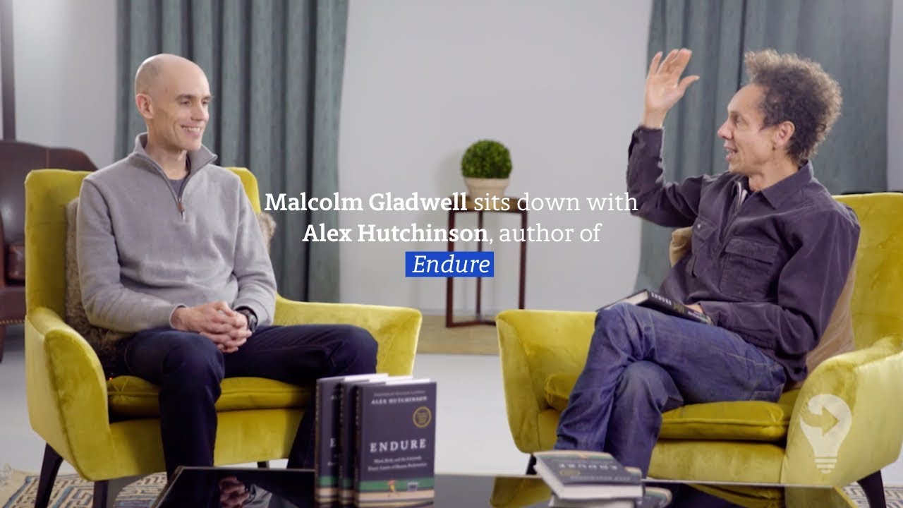 Malcolm Gladwell and World Class Runner Alex Hutchinson Explore the Secrets of Human Endurance