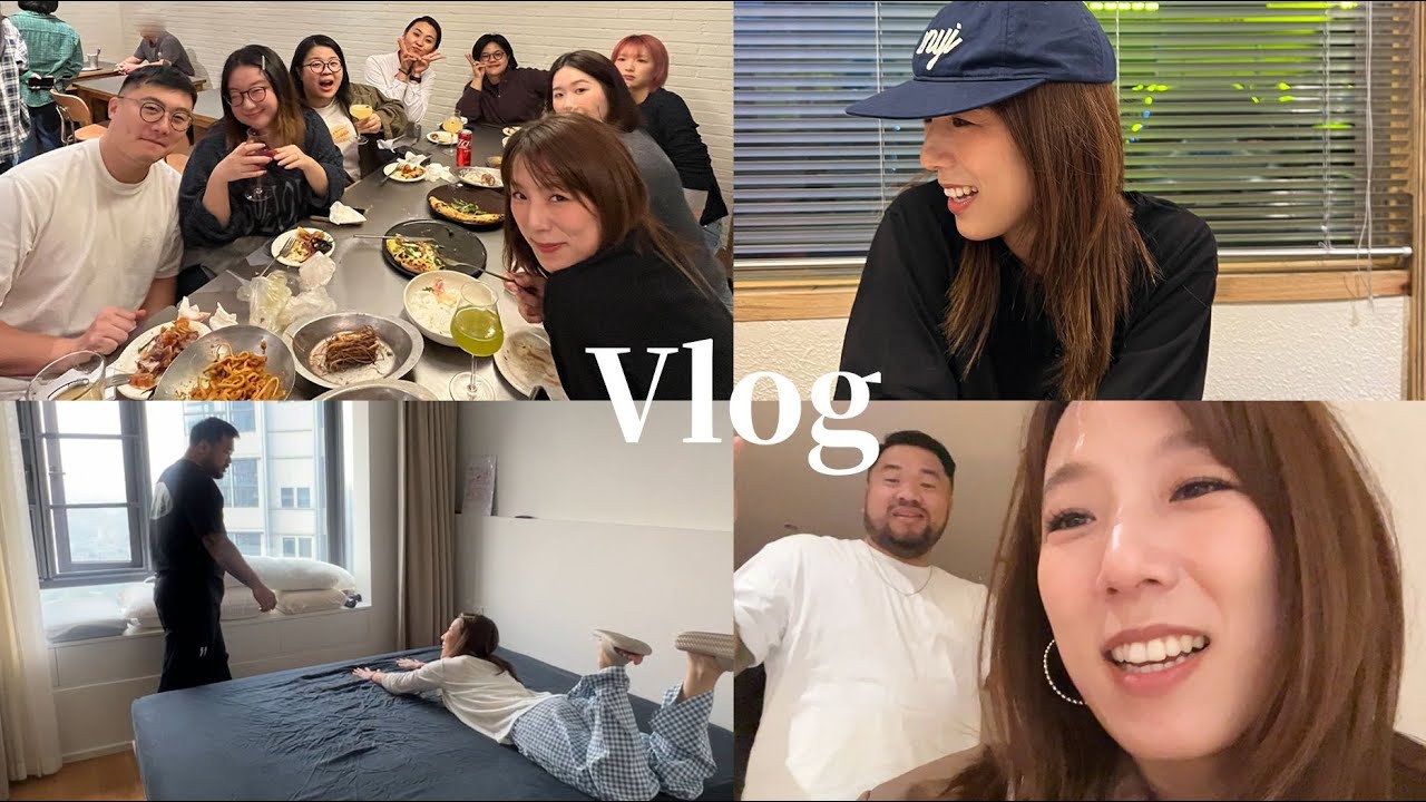 VLOG 朋友们的聚会 找圣诞礼物 日常护肤 吃糯米饭肠粉