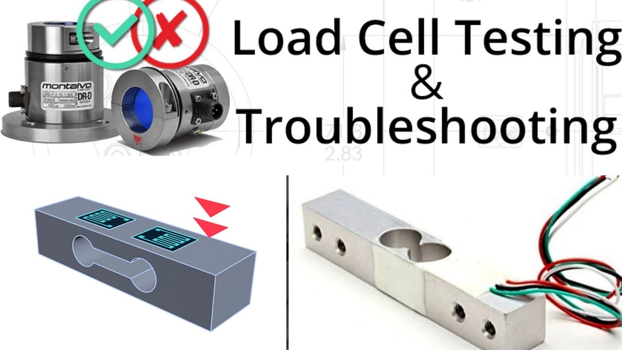 How to do the troubleshooting and testing of a load cell?||How to do the load cell testing?