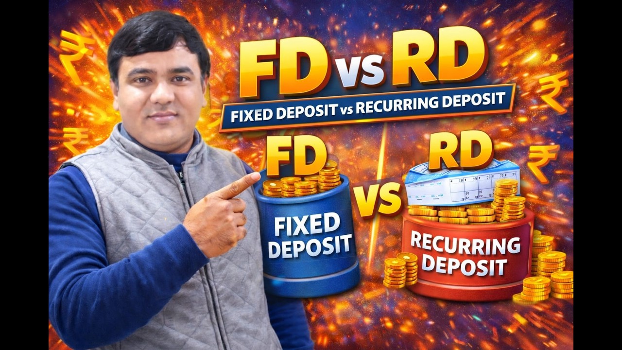 FD vs RD 🔥 कौन जीतेगा? |FD vs RD Final Truth!| 100% Safe Investment कौन सा?|#FINANCEDASTAK #finance