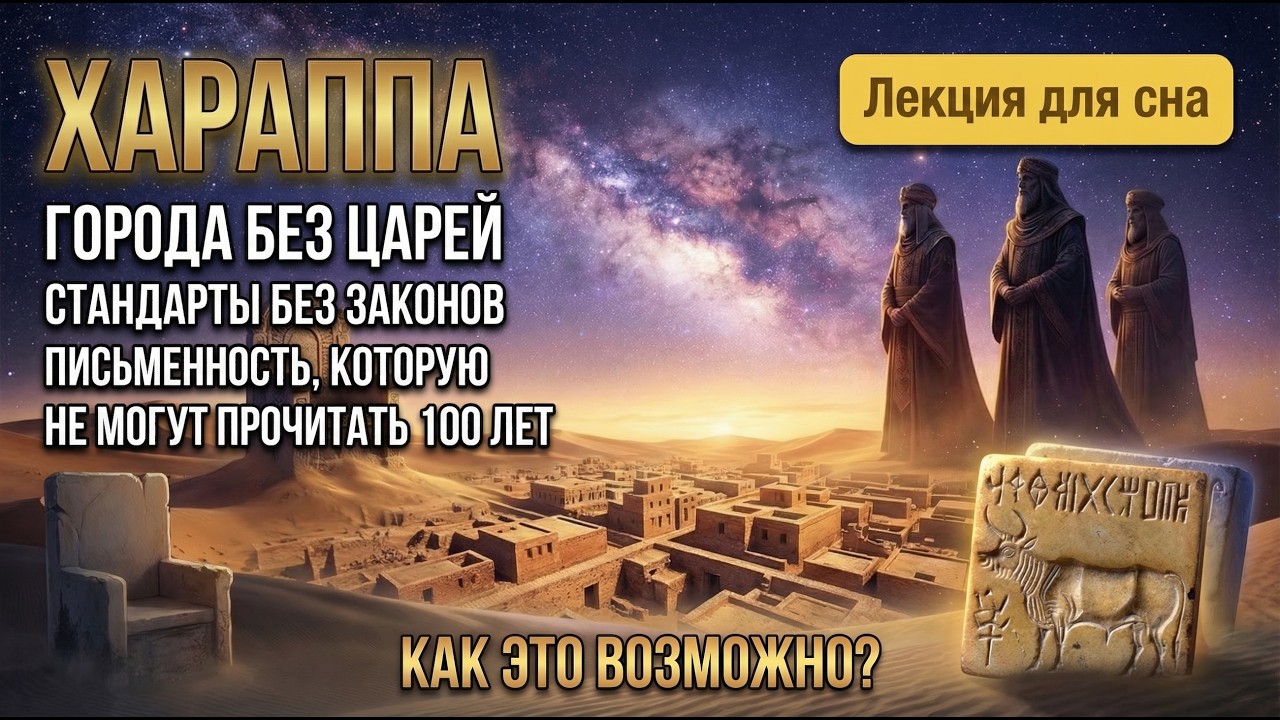 ХАРАППА — Цивилизация БЕЗ правителей, войн и расшифровки | 5 млн человек исчезли (Часть 1)