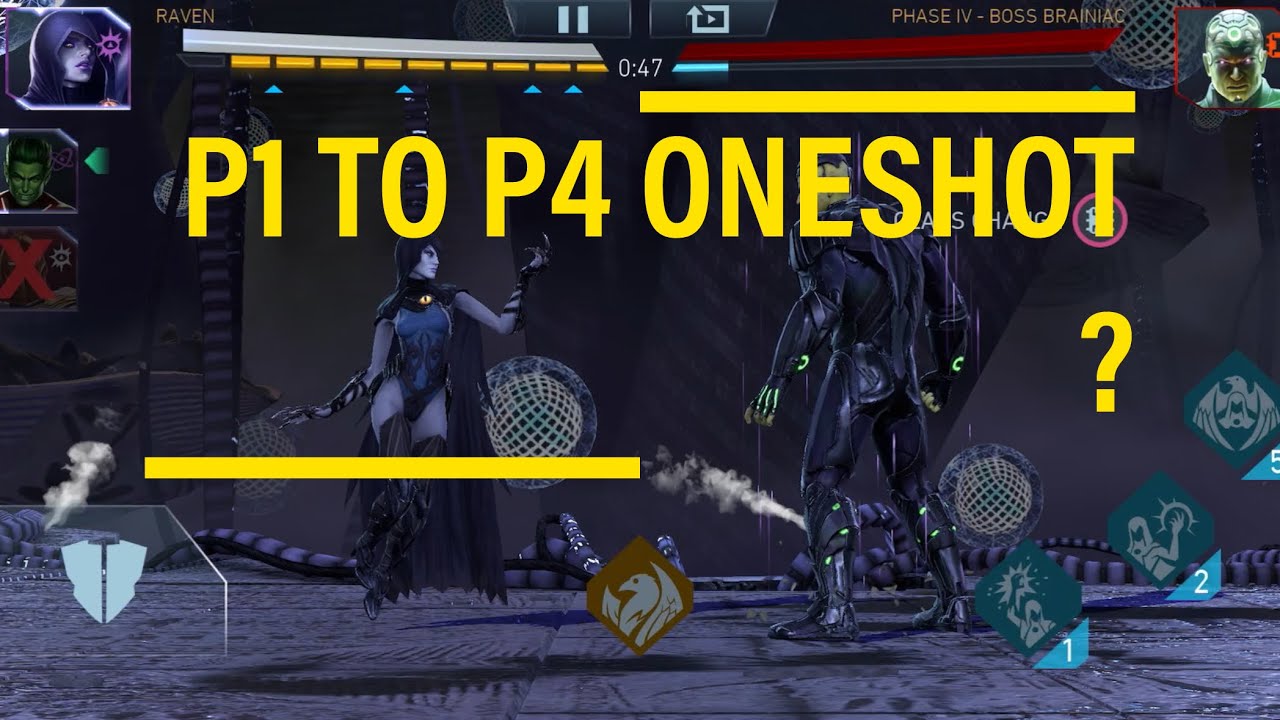 PHASE 1 TO 4 LEGENDARY BEAST BOY GAMEPLAY | LEAGUE RAIDS TIER 10 | Injustice 2 Mobile