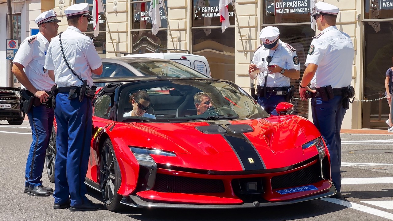 SUPERCARS in Monaco August 2025