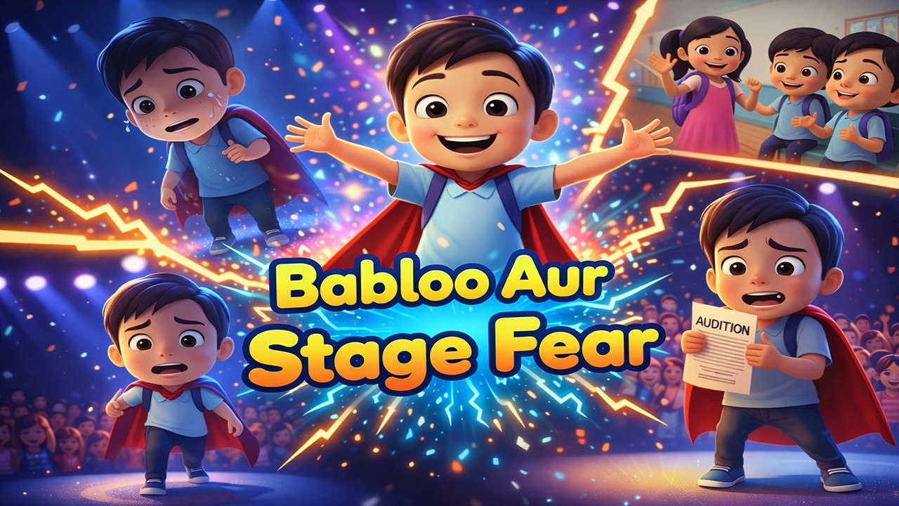 Babloo Ka Pehla Stage Experience | Bubloo Series Episode 17 | Cartoon for Kids