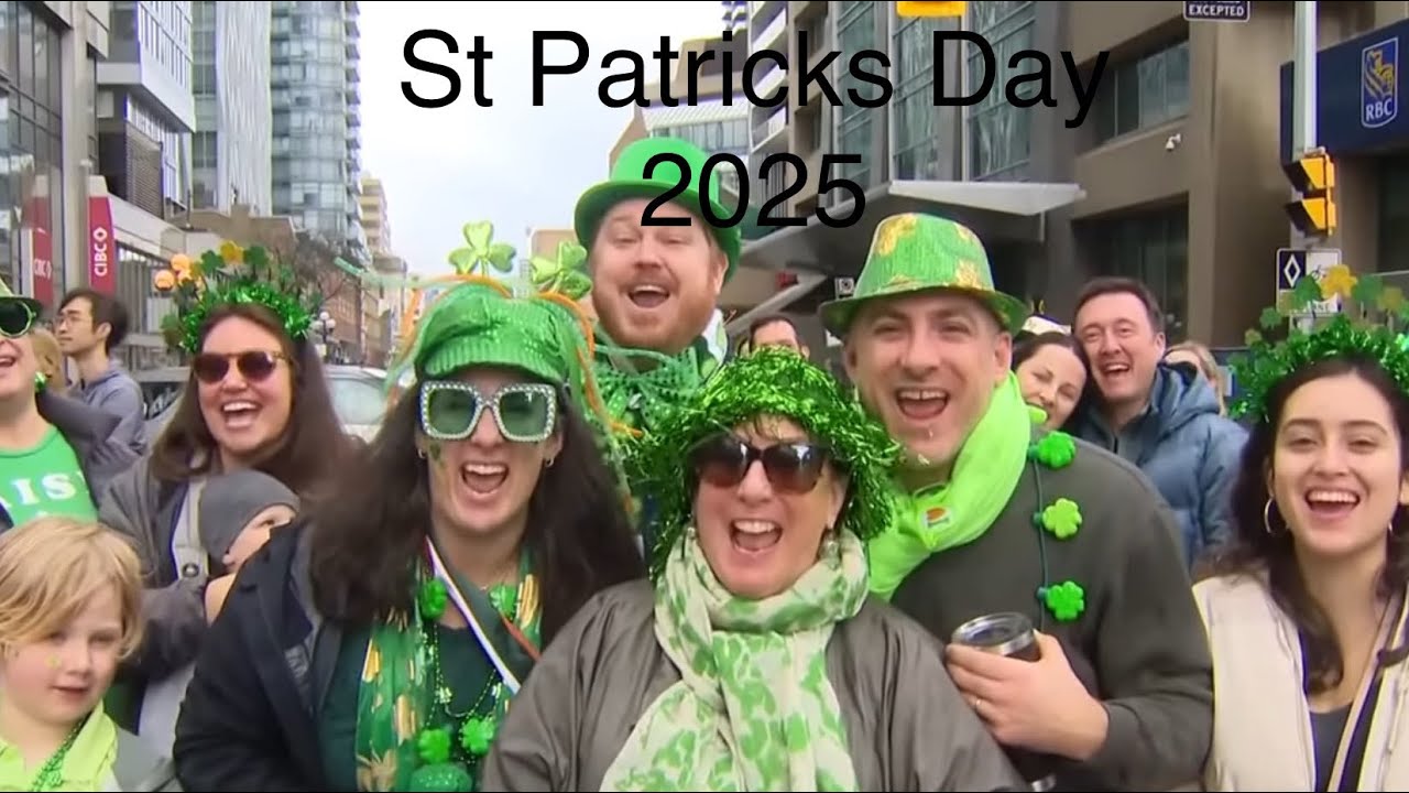 St Patrick’s Day, Nottingham and beyond ! 2025.