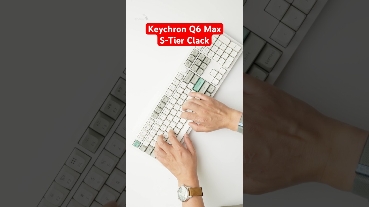 Keychron Q6 Max Wireless Keyboard ASMR Unboxing