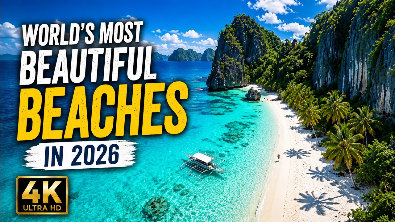 World&rsquo;s Most Beautiful Beaches in 2026 | 4K