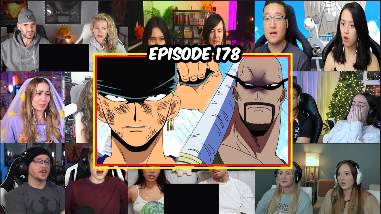 One Piece Episode 178 Reaction Mashup | ワンピース