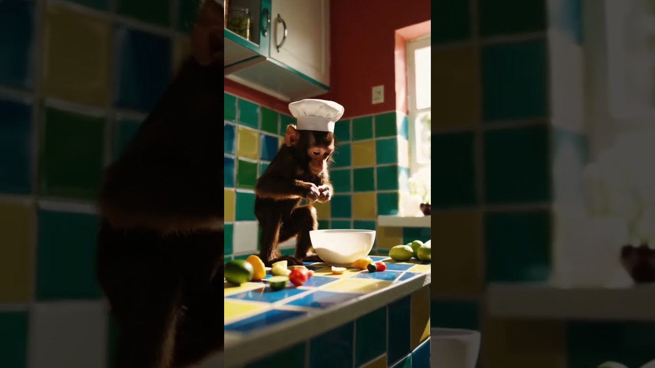 🍌 Monkey Cooking in the Kitchen! adventures!