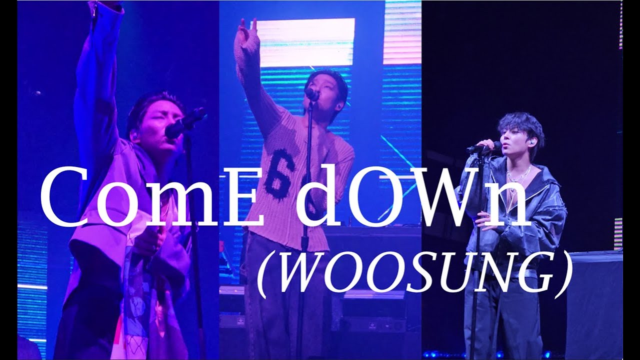 Woosung B4 We Die Tour - ComE dOWn (Full) Stage Mix