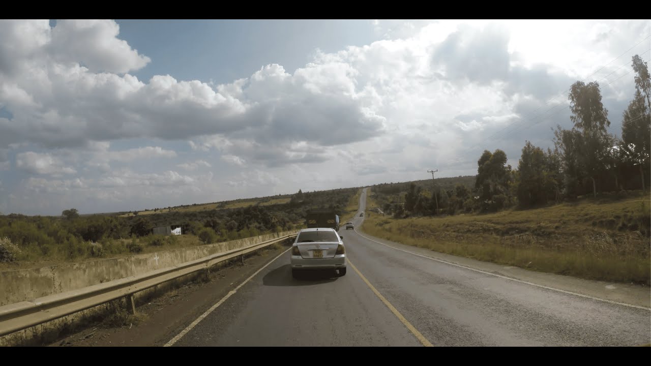 Driving on Maai Mahiu - Narok Highway