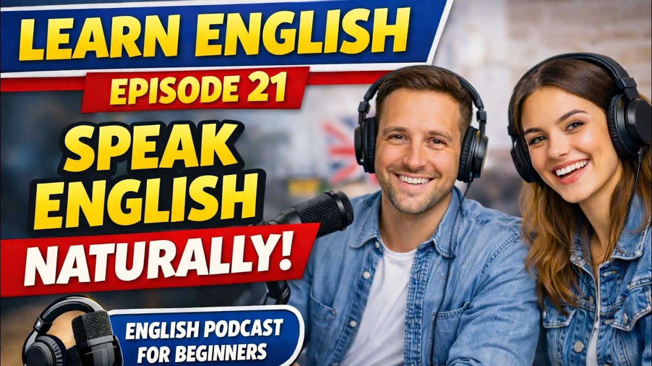 Learn English Episode 21 | How to Speak English Naturally | English Podcast for Beginners