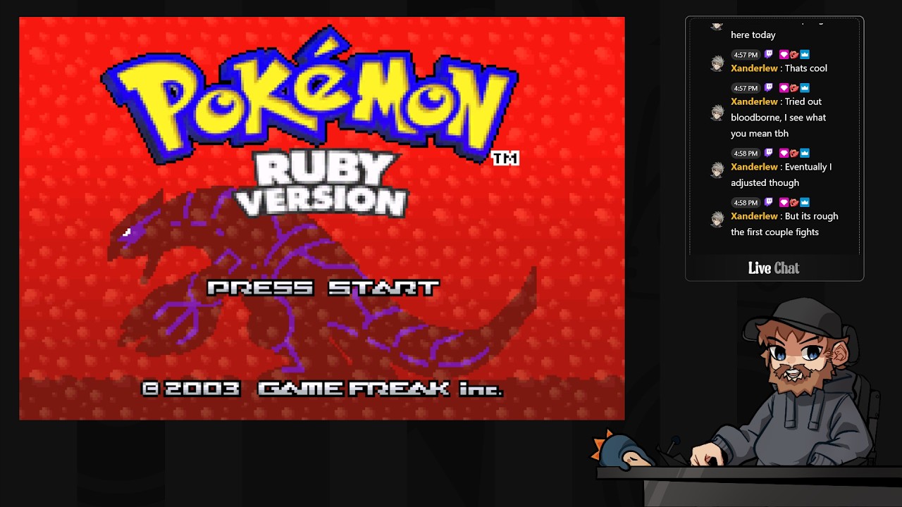 🔴 LIVE! Playing through my forever save on Pokemon Ruby
