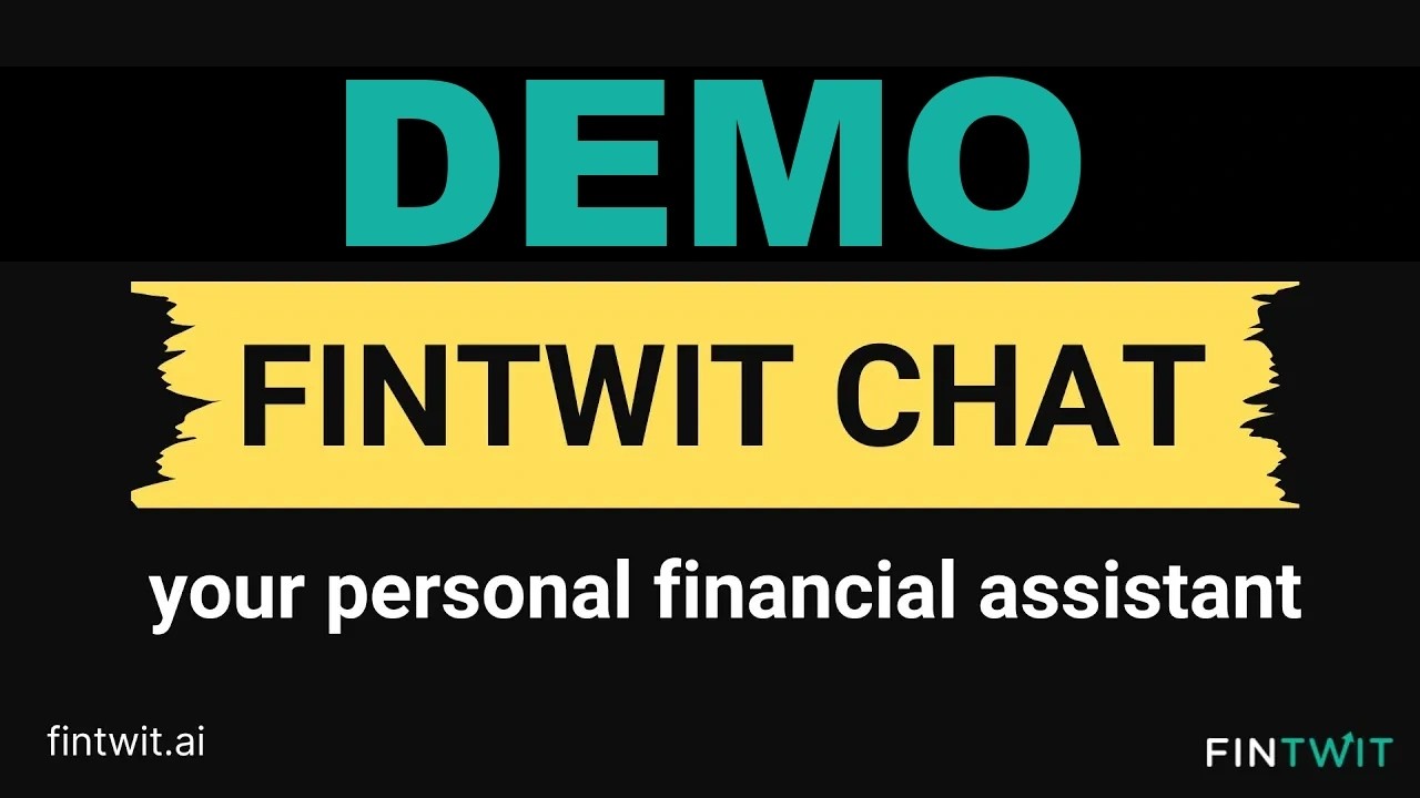 Fintwit AI Chat - your personal analyst for investment