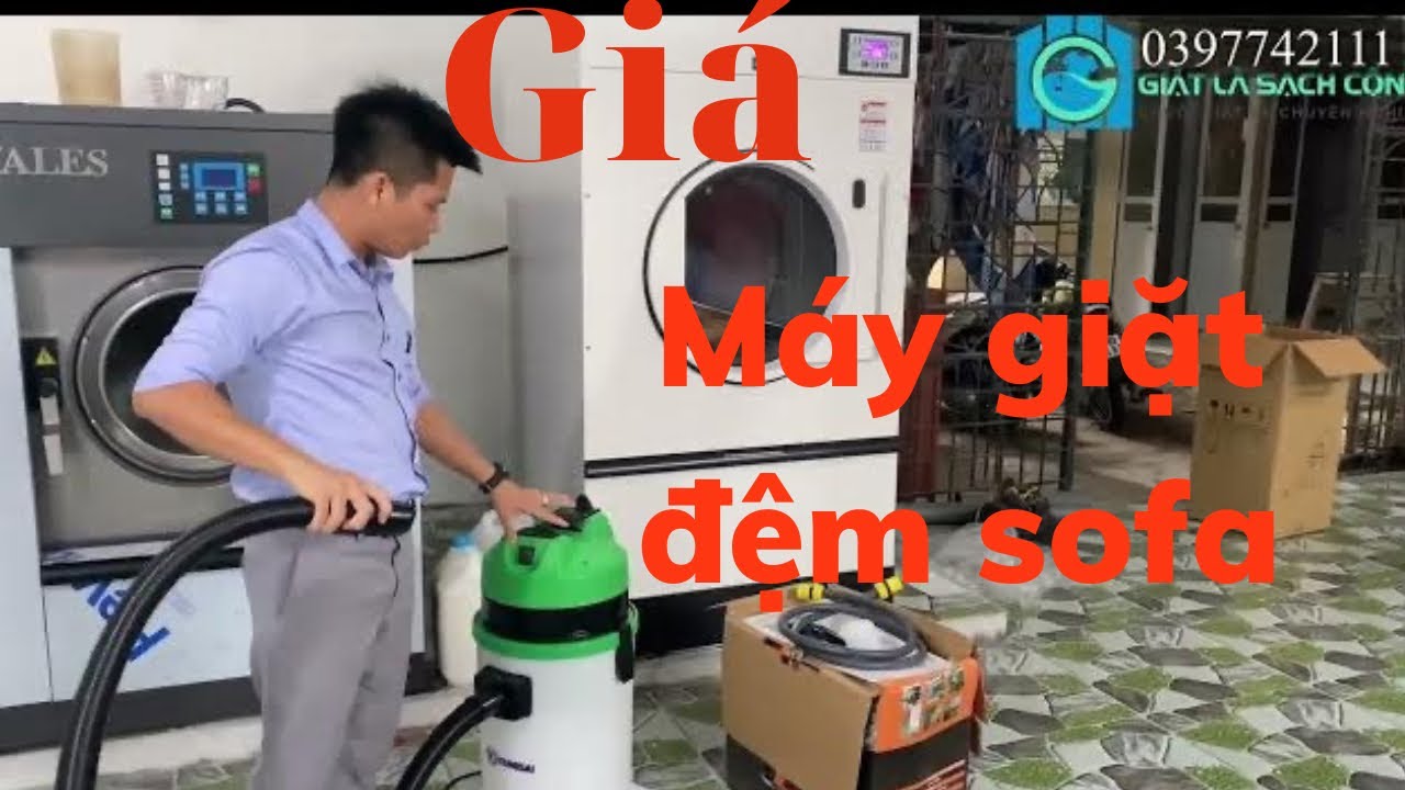 Báo giá bộ máy giặt đệm ba khúc giá rẻ cho tiệm giặt là . Máy hút bụi hút nước công nghiệp