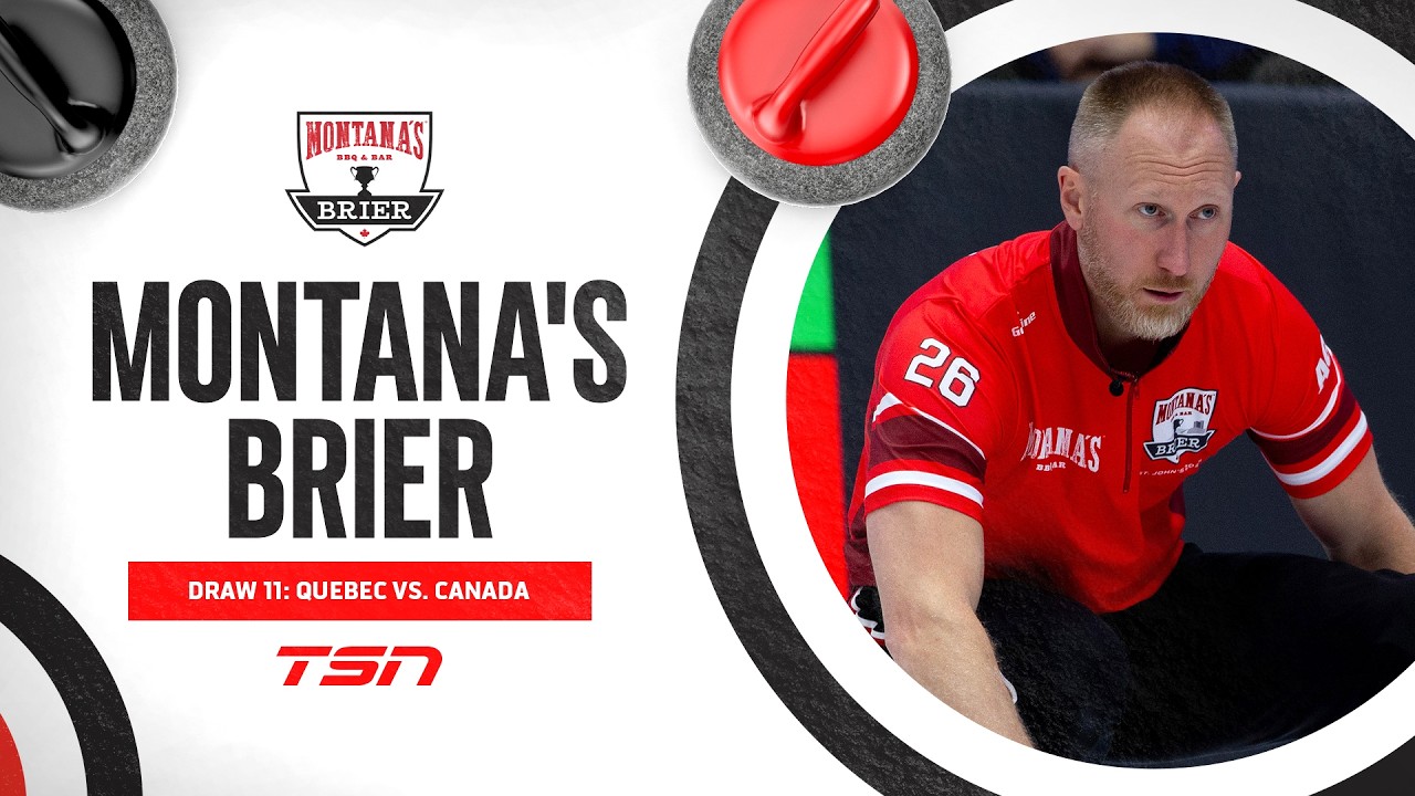 Montana's Brier: Draw 11 - Quebec (Menard) vs. Canada (Jacobs)