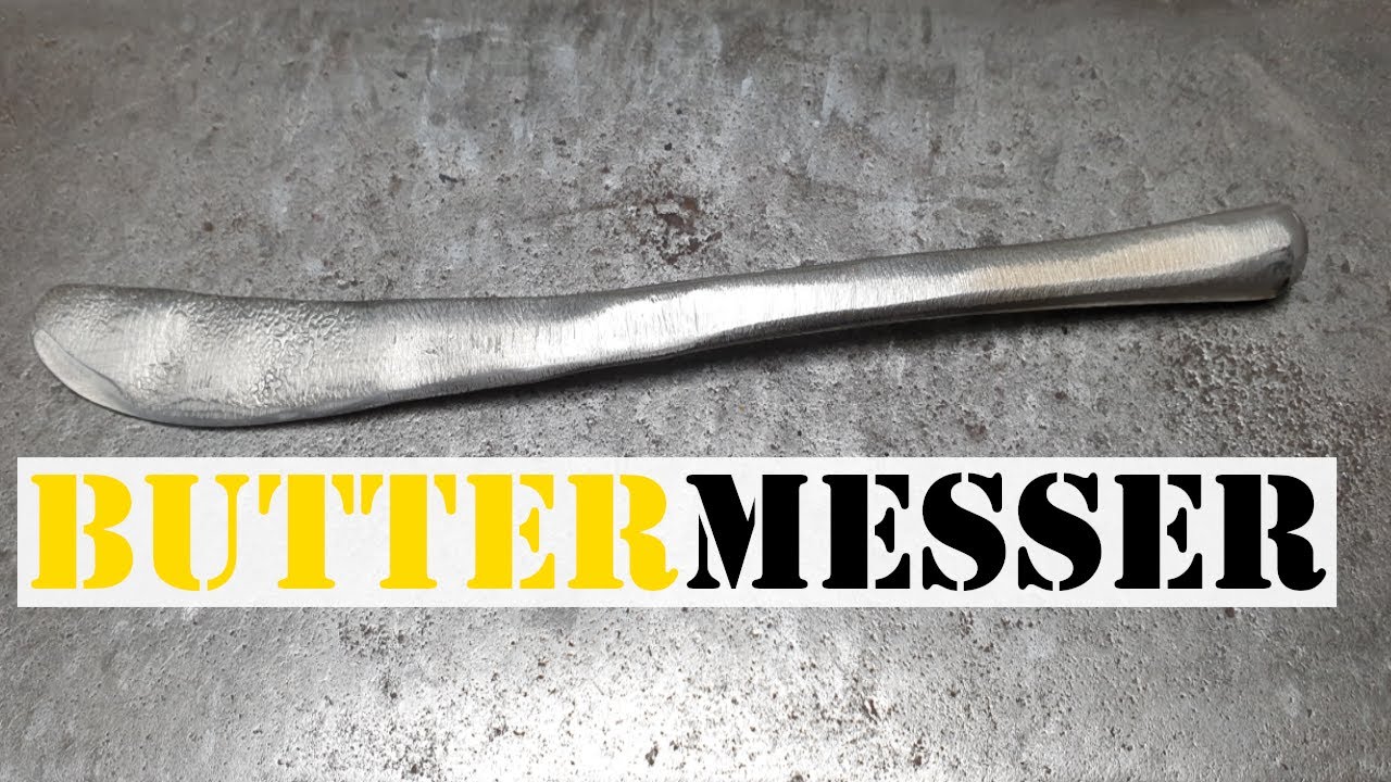 Federstahl| Fr&uuml;hst&uuml;cksmesser |Buttermesser |schmieden