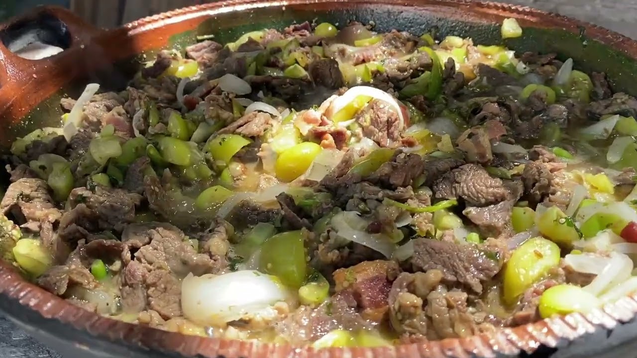 Como preparar carne en su jugo con frijoles