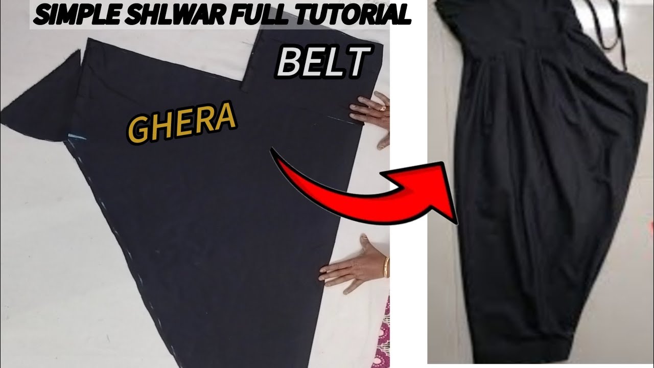 आसान  तरीके से सलवार कटिंग करना | Simple salwar cutting tutoria | 2026