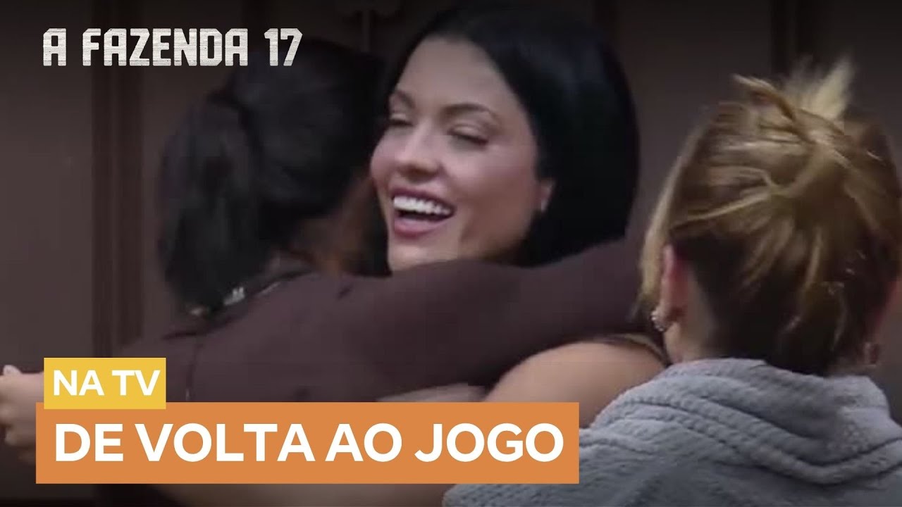 Confira a reação dos peões com o retorno de Rayane Figliuzzi à Sede | A Fazenda 17
