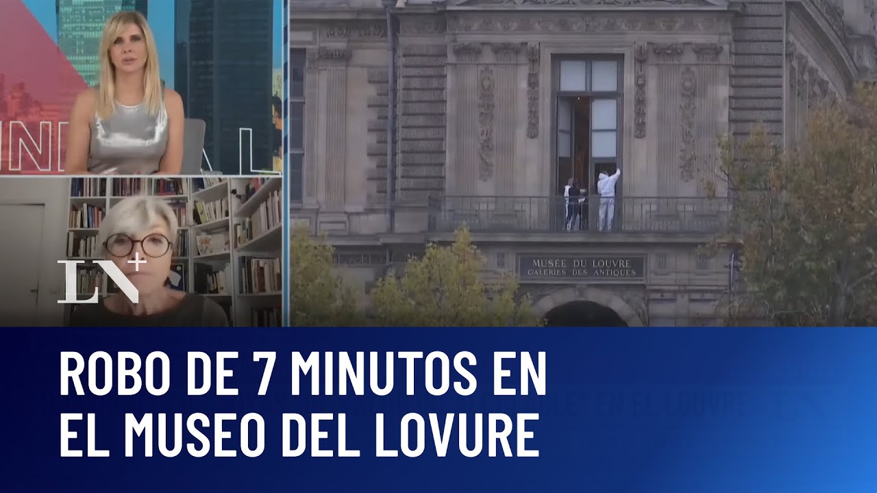 Francia: robo de 7 minutos en el Louvre; se llevaron joyas 