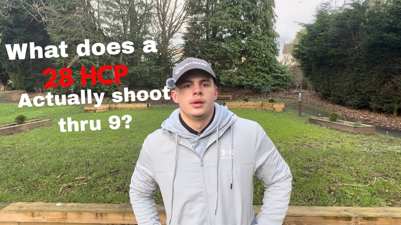 What does a 28 HCP actually shoot thru 9 holes? 