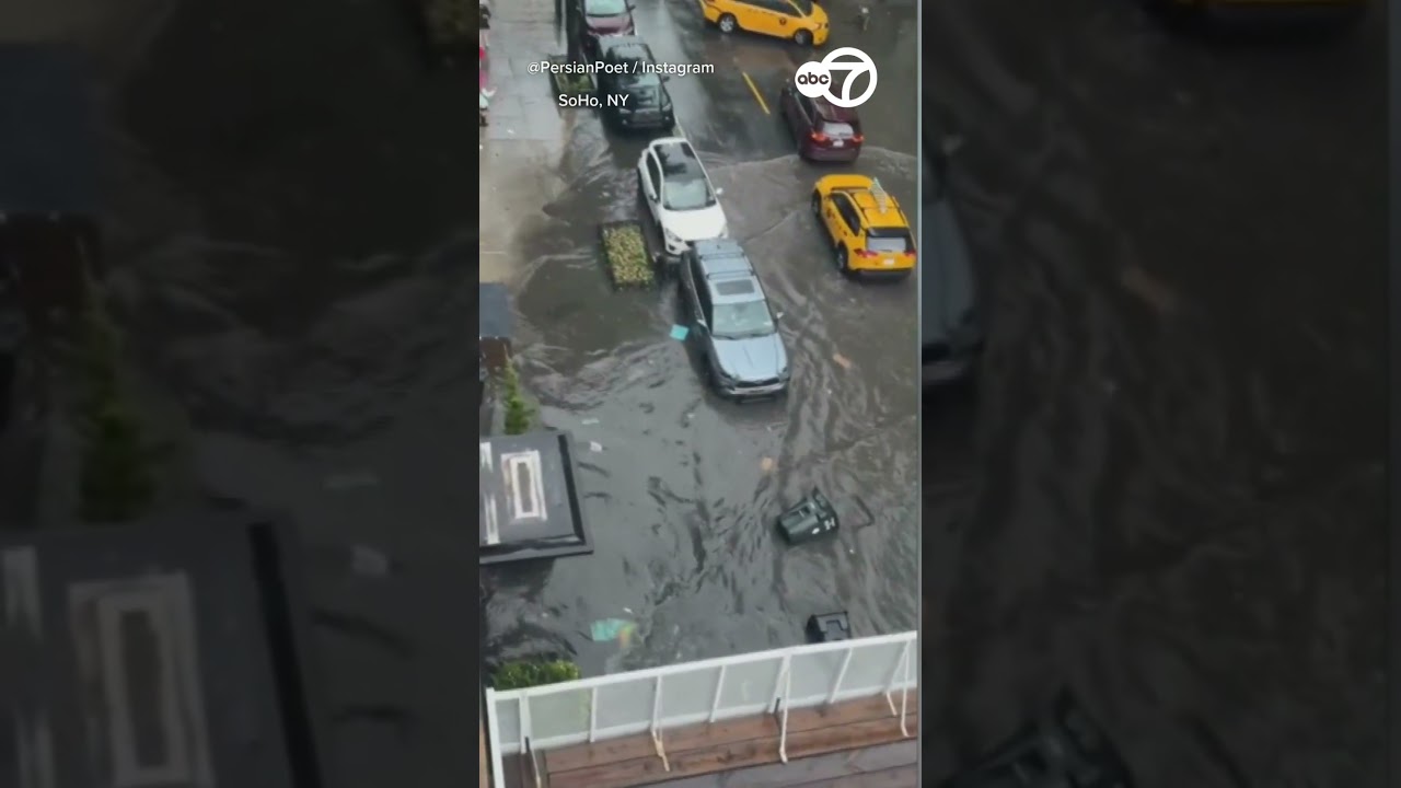 New York slammed with flash flooding Saturday, July 18, 2026