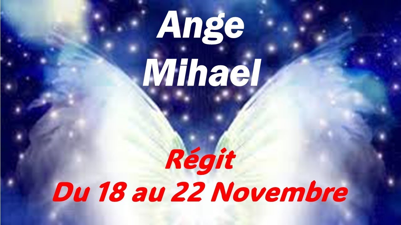 N°48 ANGE MIHAEL REGIT DU 18 AU 22 NOVEMBRE