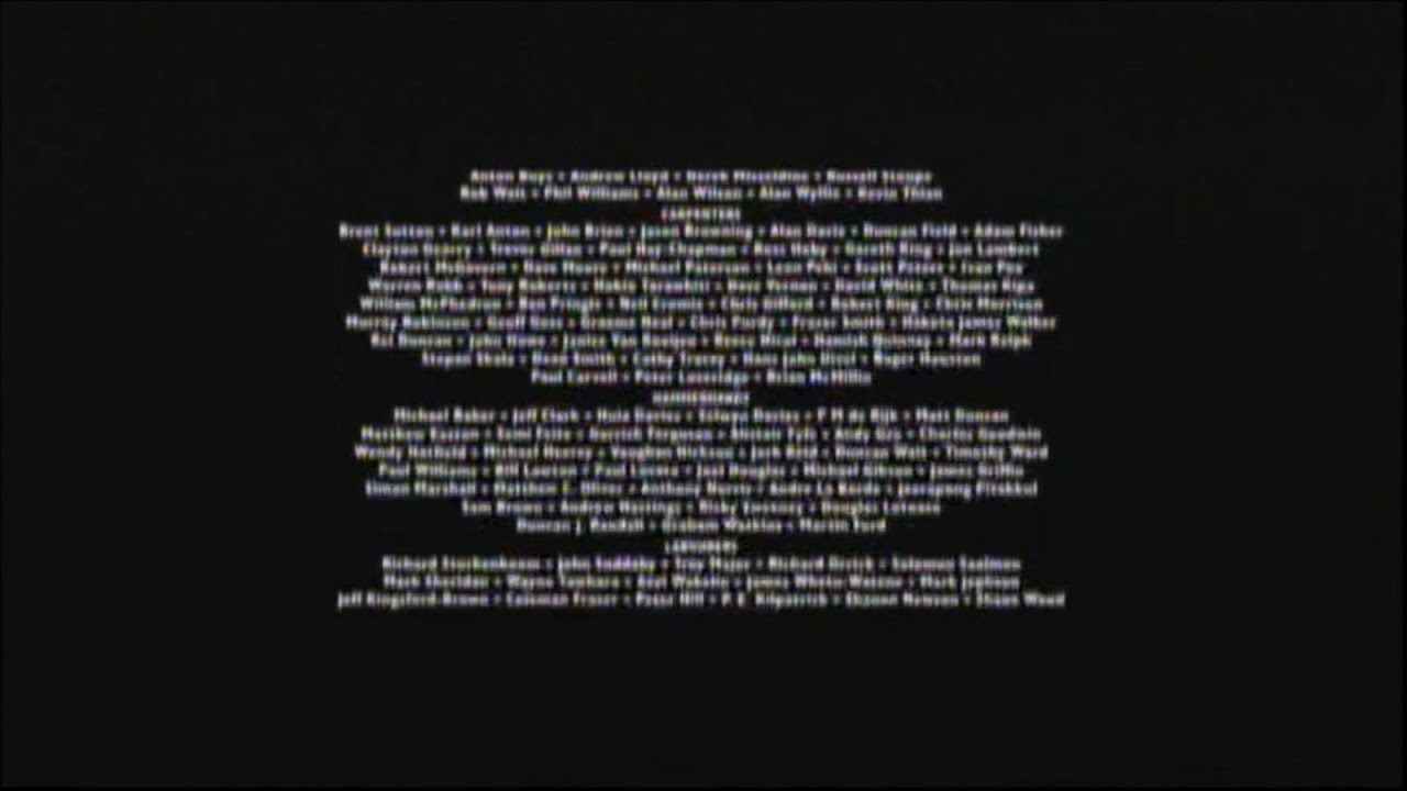 The Lord Of The Rings: The Two Towers (2002) End Credits (TruTV 2025)