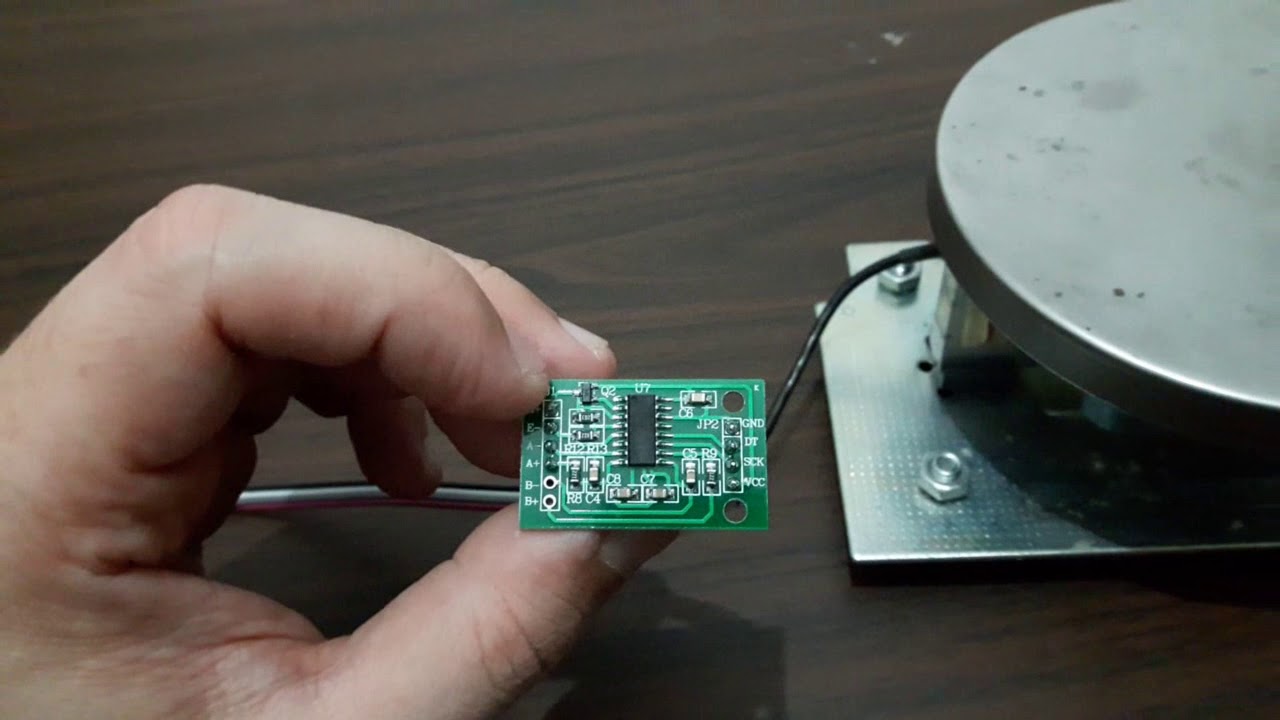 Balanza con Arduino y celda de carga