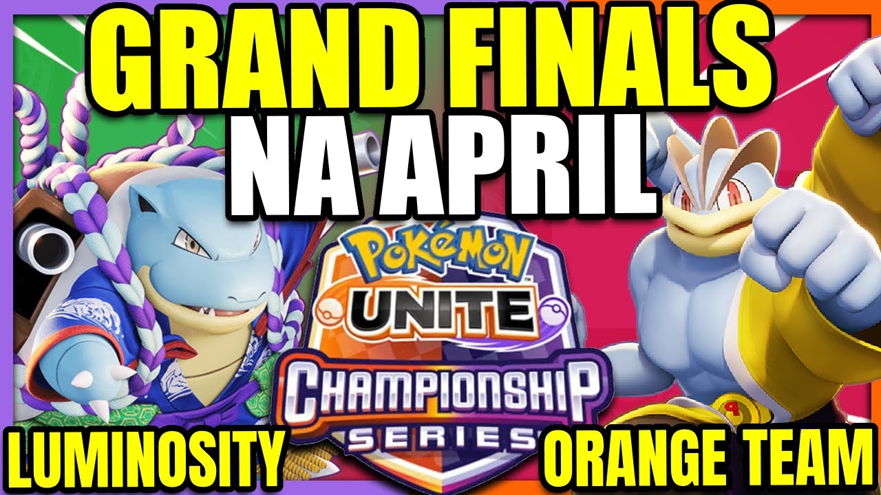 PUCS APRIL NA GRAND FINALS Luminosity Gaming VS Orange Team | Pokemon Unite