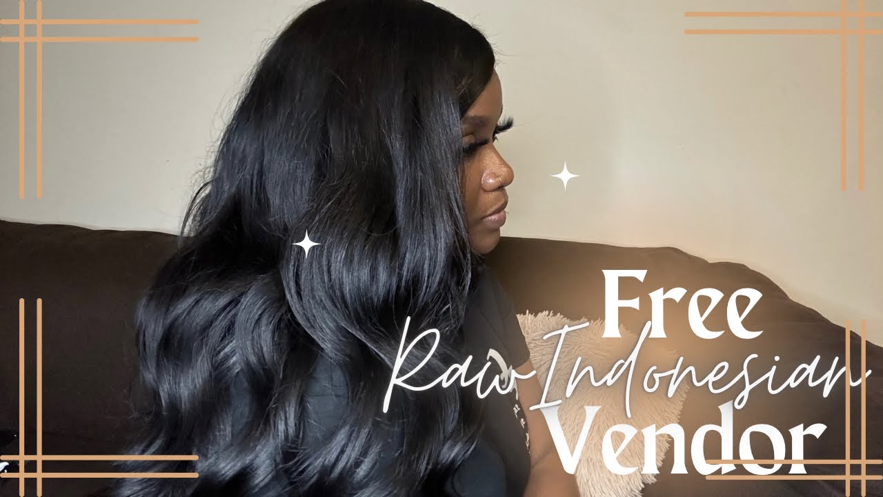 FREE Raw Indonesian Hair Vendor & Review ✨Check Description Box