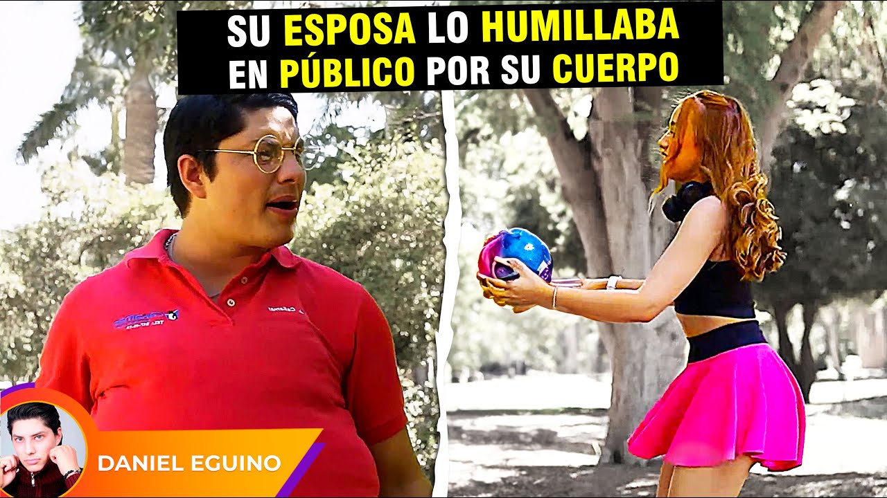 Su esposa lo humillaba en público por su cuerpo