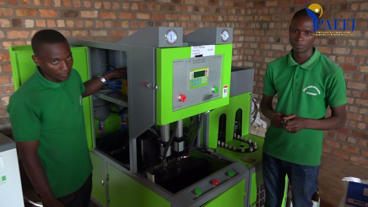 ⚙️ Ubu dukora  amacupa ya plastique ari hagati y'ibihumbi 10 na 15 ku kwezi | 🤝 PAEEJ ni yirambire ❗