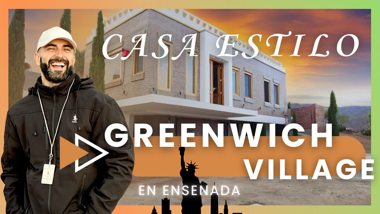 Descubre esta Residencia Única en Ensenada con Estilo Nueva York 🗽