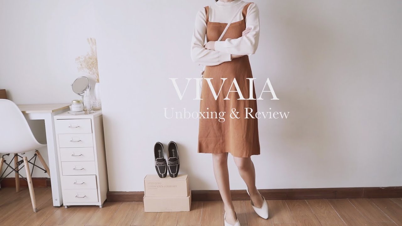 Eco-friendly shoes | VIVAIA Unboxing and Review + Shopee Korean Outfits