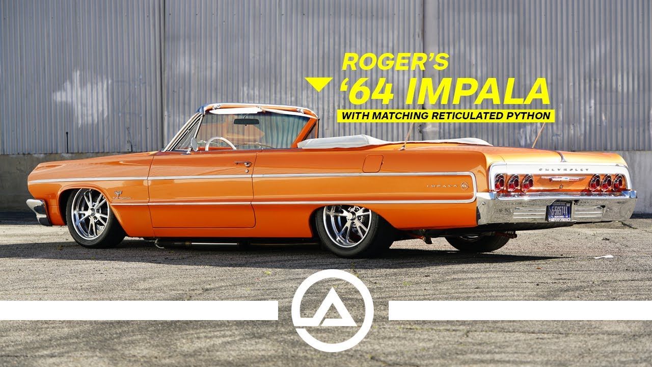 Custom '64 Impala SS Convertible on Air Suspension