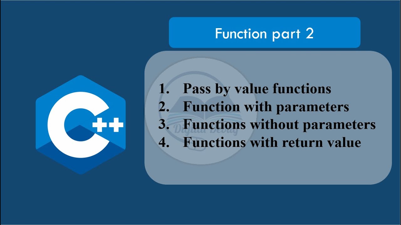 Functions in C++ part 2| C++ complete course  -اردو / हिंदी