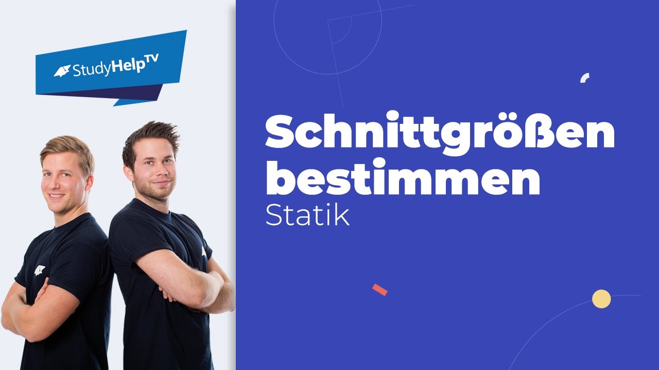 Schnittgrößen berechnen - 3 Bereiche [Technische Mechanik] | StudyHelp