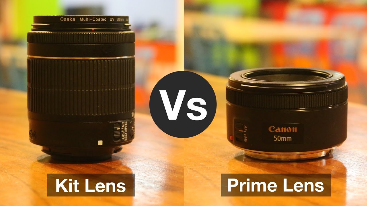 Kit Lens vs Prime Lens: Which One To Use and When?
